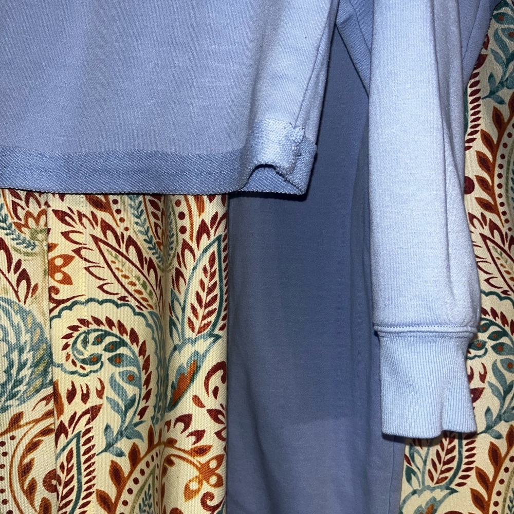 Light Blue Two-Piece Lounge Set - Picture 5 of 11